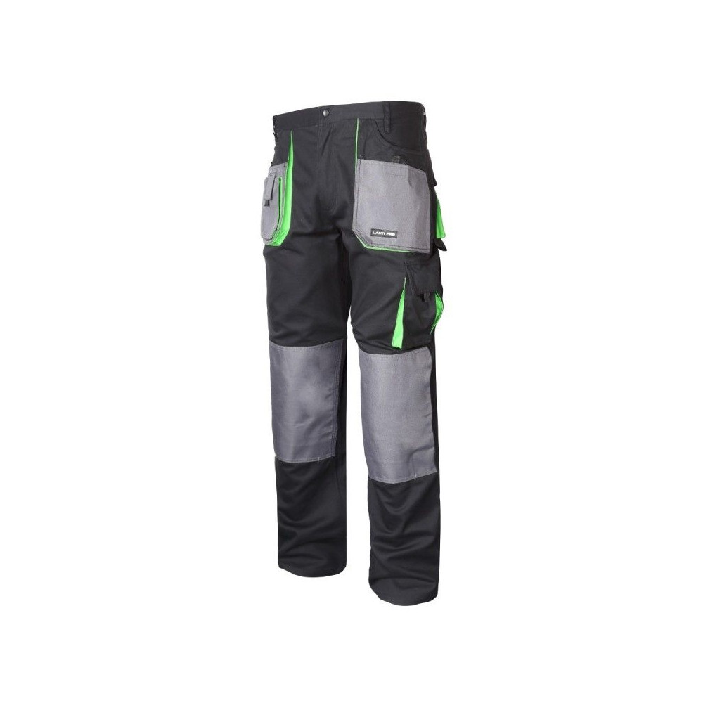 Spodnie czarno-zielone Lahti L40506 XXL